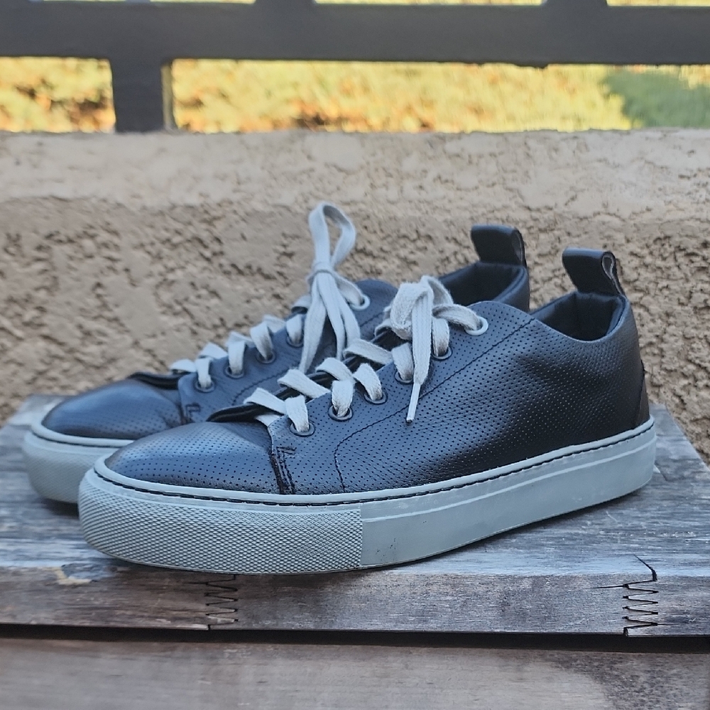Aether Genesis Leather Sneakers Black 6.5
